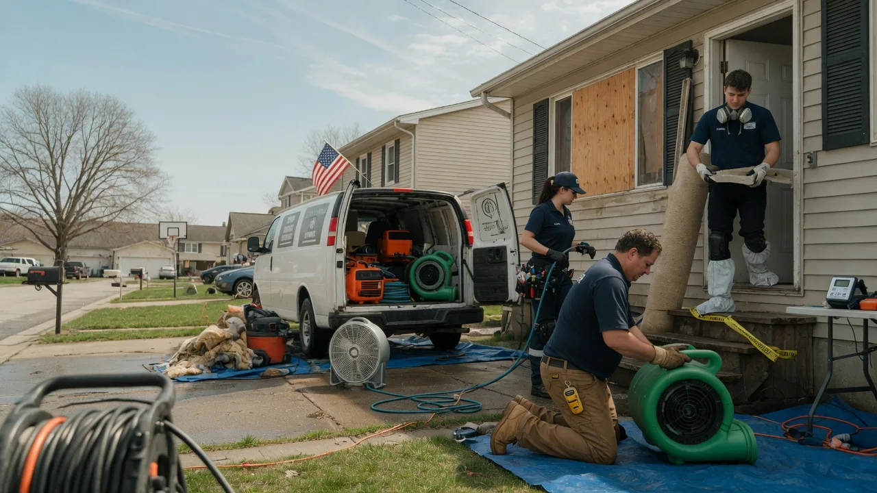 Water Damage Restoration in Manvel, TX near me